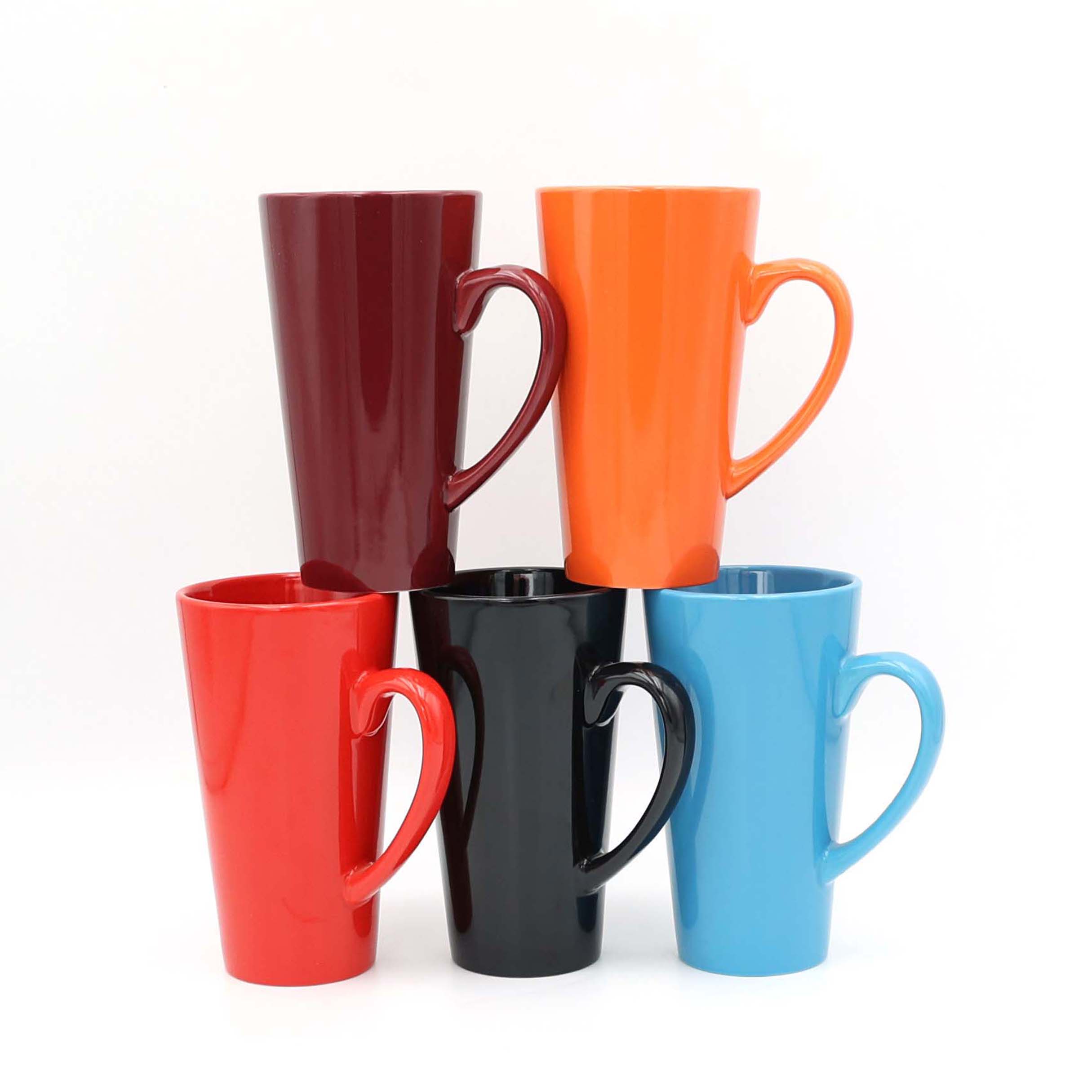 V-shape glazed Mug