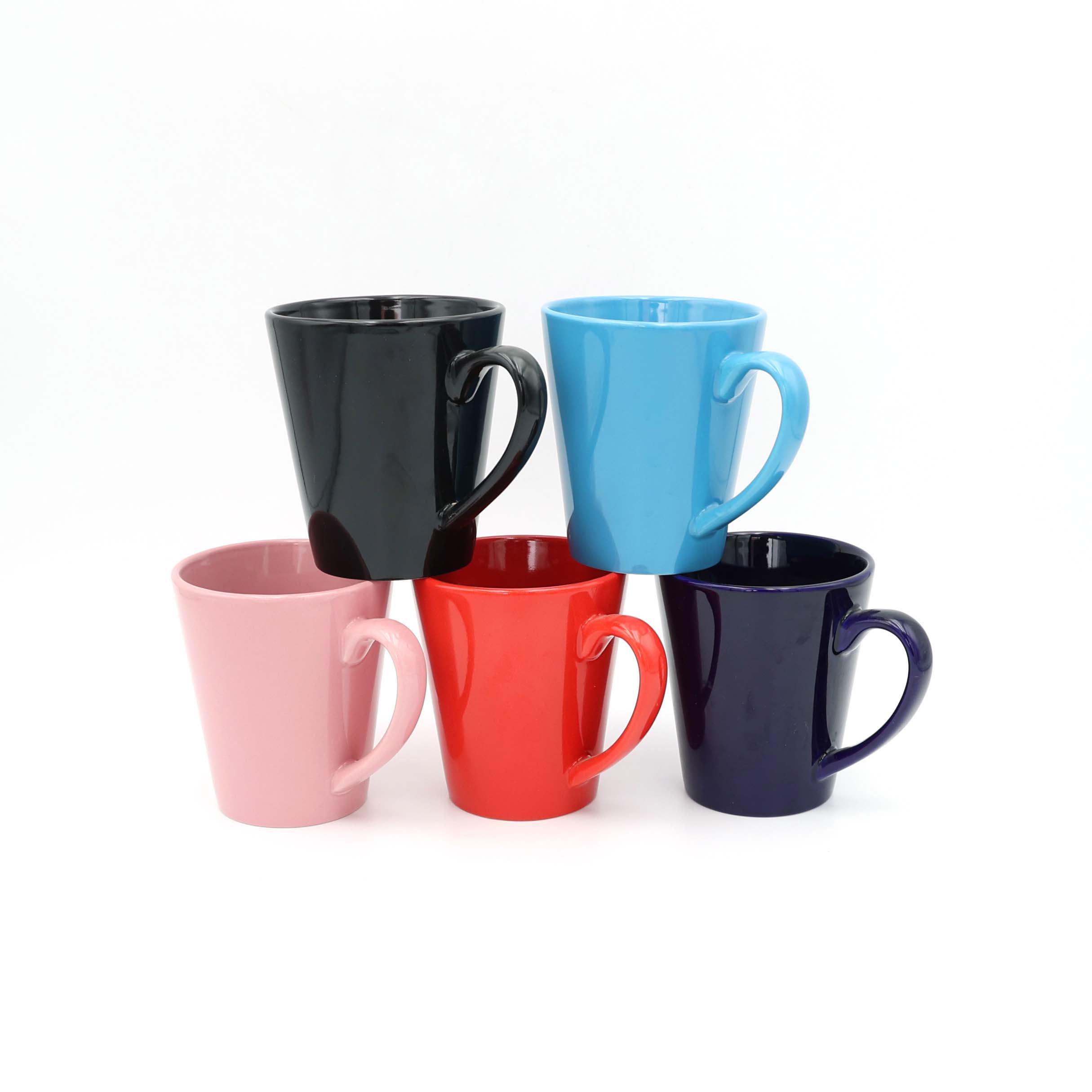 V-shape glazed Mug